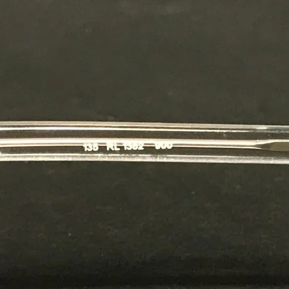 Ralph Lauren Petite Eyeglasses Frames RL 1362 900 Clear Rectangular 49-13-135 - Picture 9 of 11